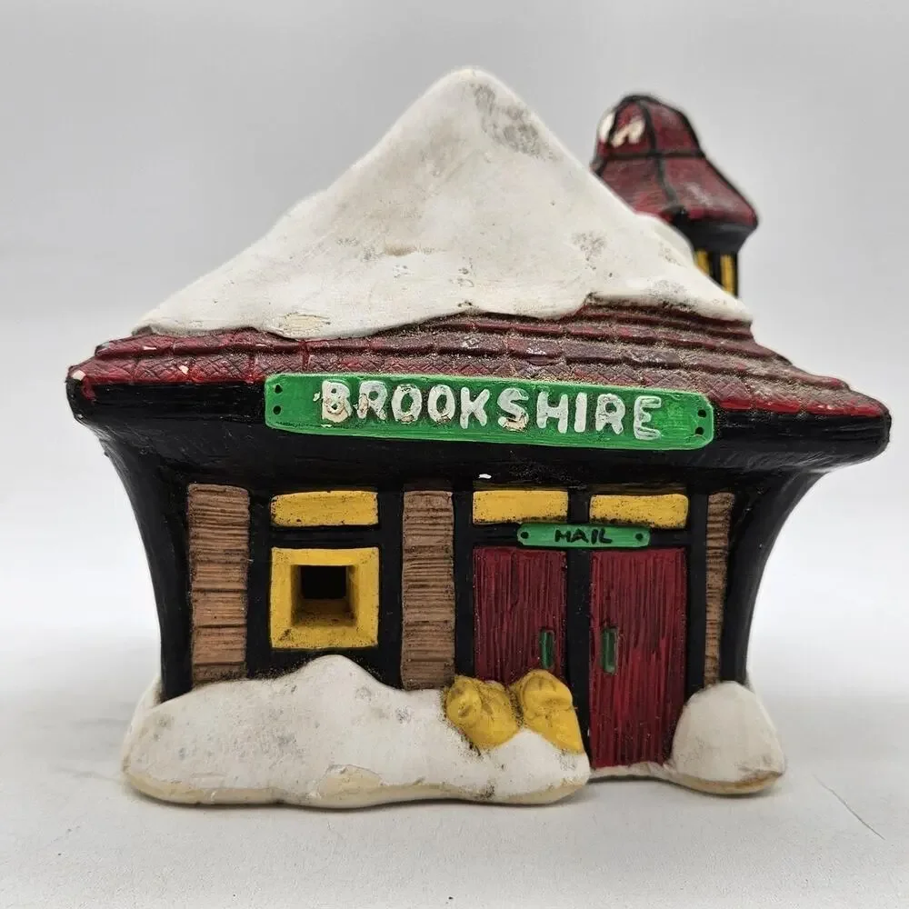Unmarked christmas village